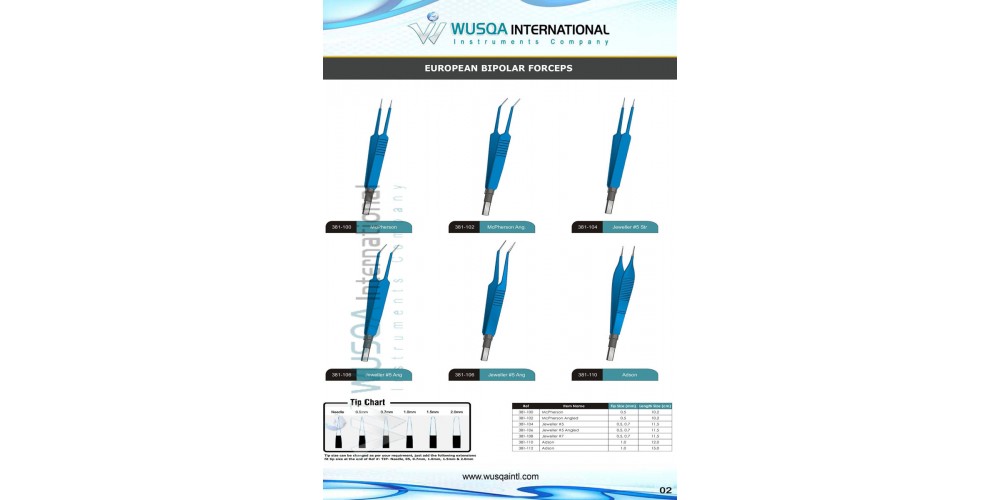 European Bipolar Forceps